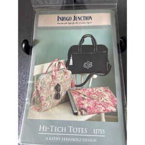 Indygo Junction Hi-Tech Totes Sewing Pattern IJ755 Kathy Fernholz